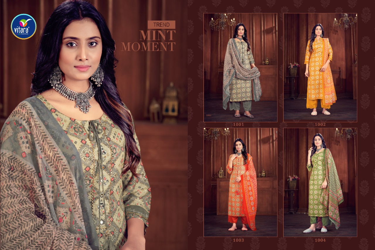 Vitara Classic Latest Heavy Ethnic Wear Ready Made Salwar Suit Collection